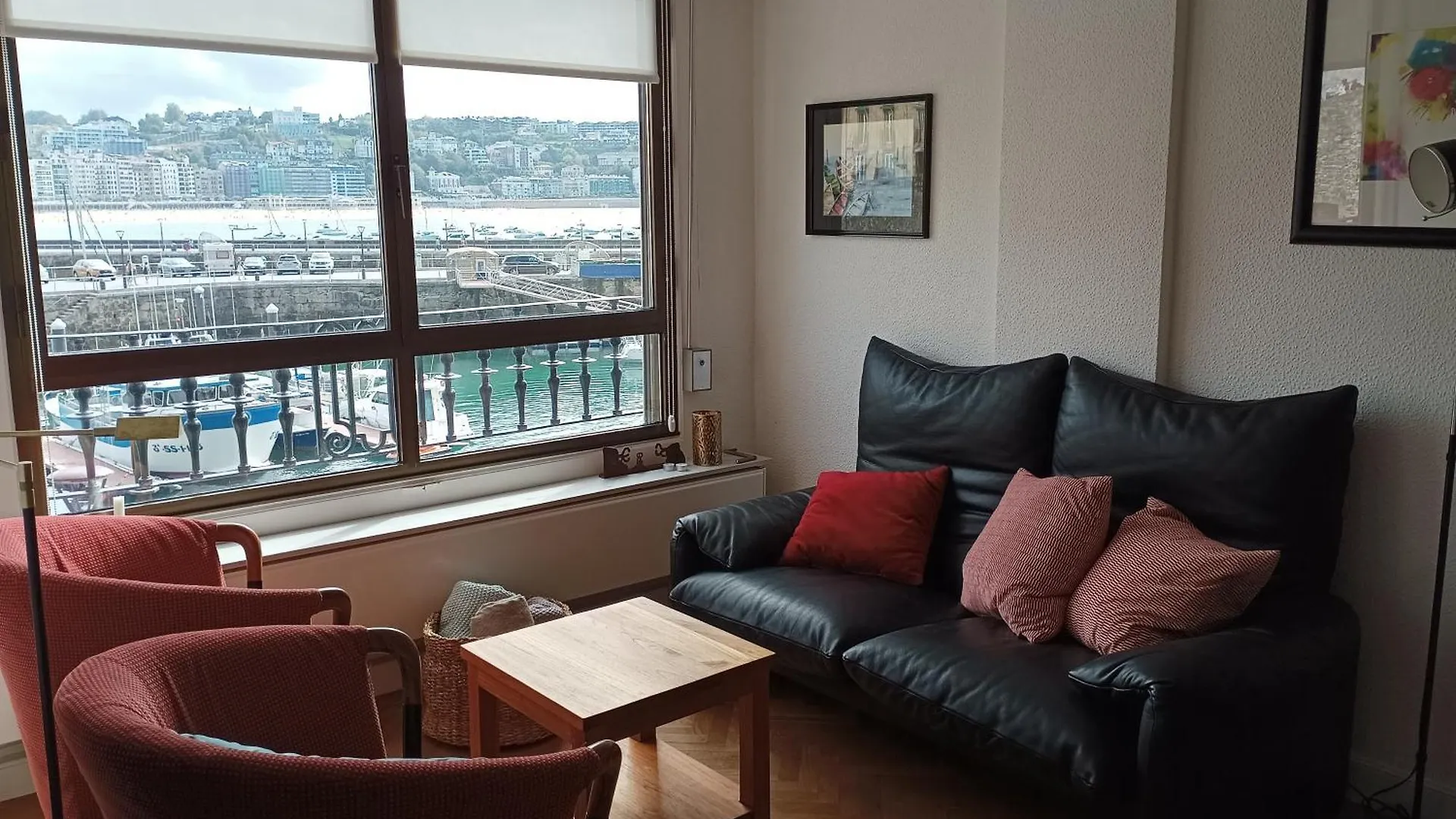 公寓 Apartamento Con Vistas En El Puerto De Donostia 圣塞瓦斯蒂安